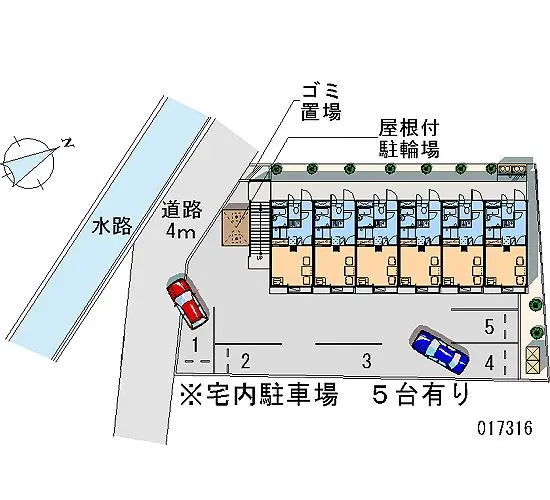 小田原市下新田　月極駐車場（LP）